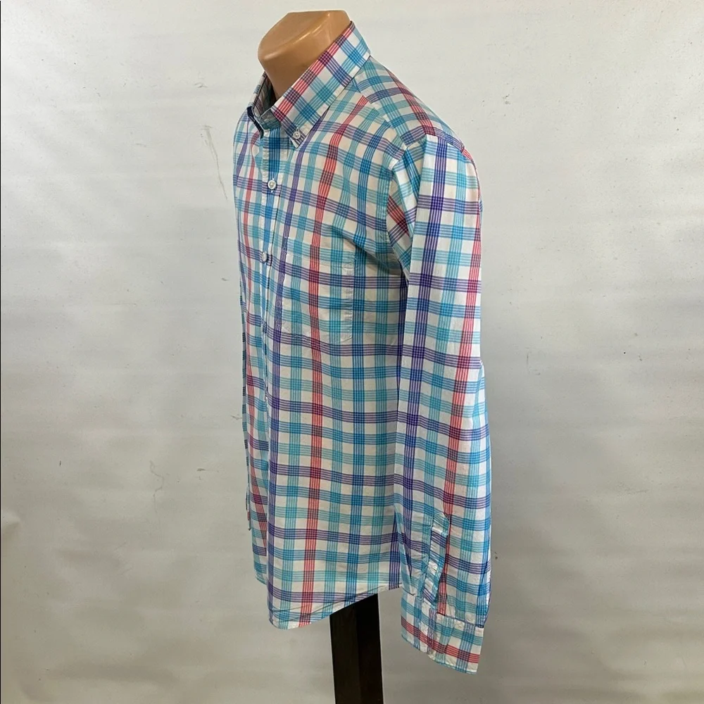 J. Crew long sleeve button down collar shirt.  M - Picture 5 of 7